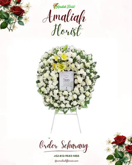 Krans Bunga Duka Blederan